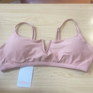 Light pink bikini top